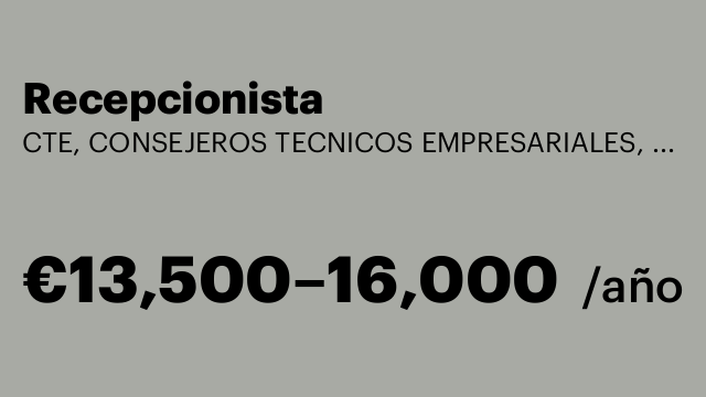 Recepcionista