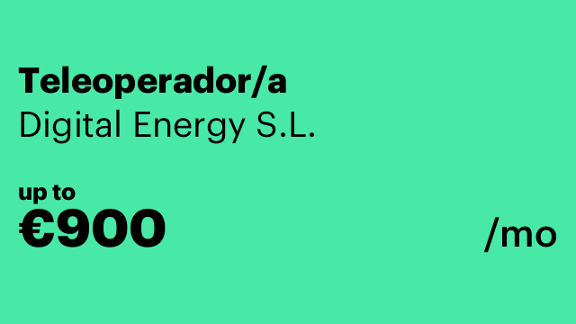 Teleoperador/a