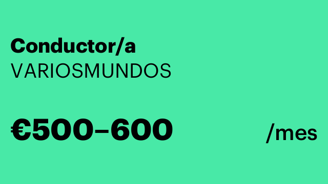 Conductor/a