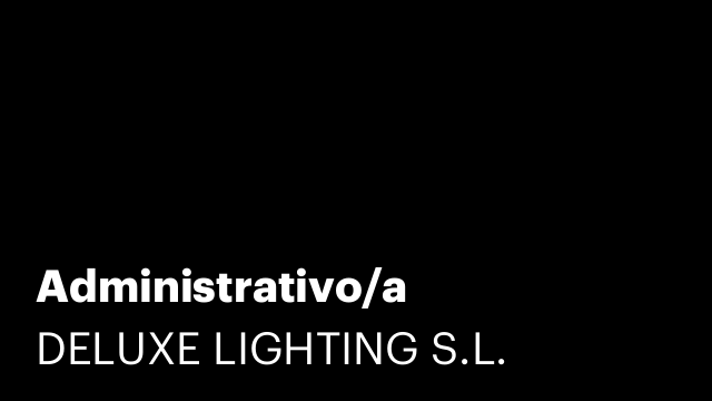 Administrativo/a