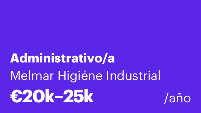 Administrativo/a