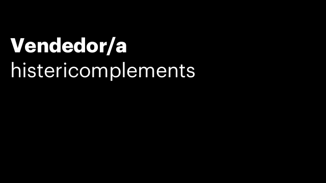 Vendedor/a