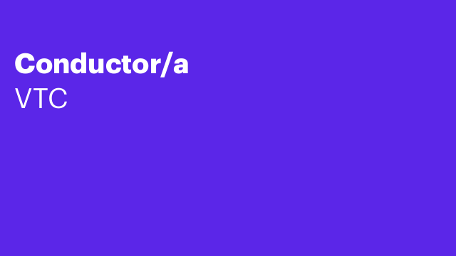 Conductor/a