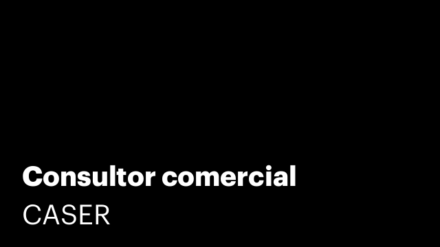 Consultor comercial