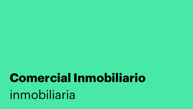 Comercial Inmobiliario