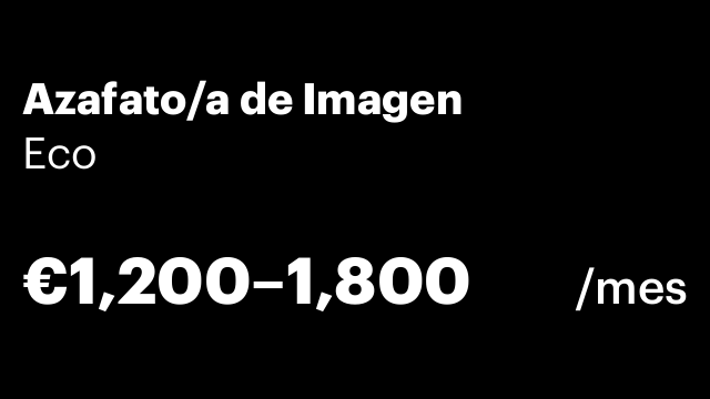 Azafato/a de Imagen