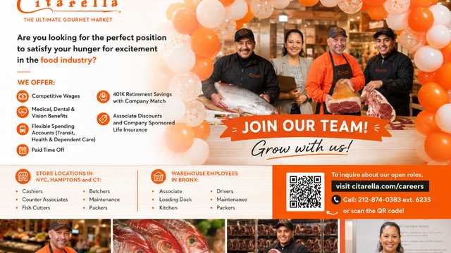 Hiring Event- Upper East Side Store 07/06