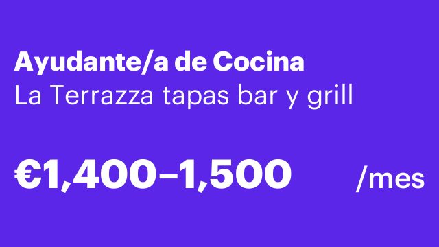 Ayudante/a de Cocina