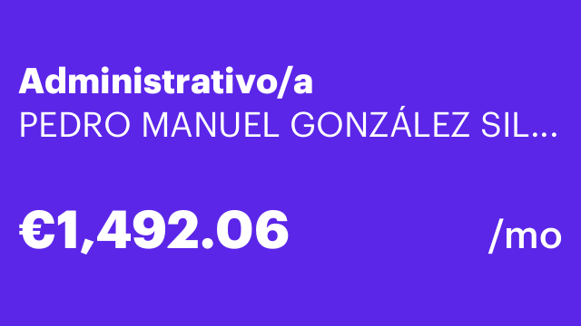 Administrativo/a