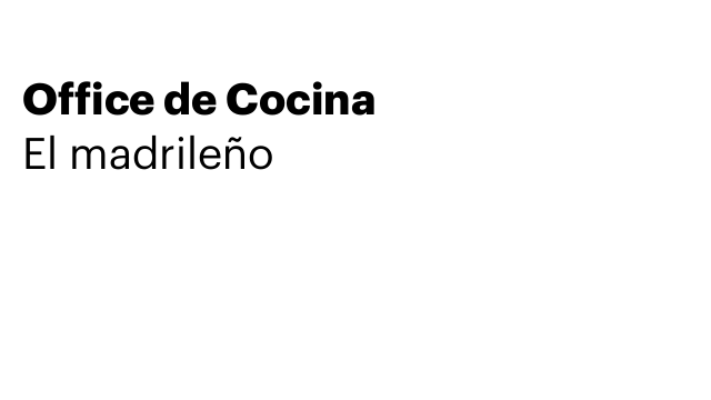 Office de Cocina