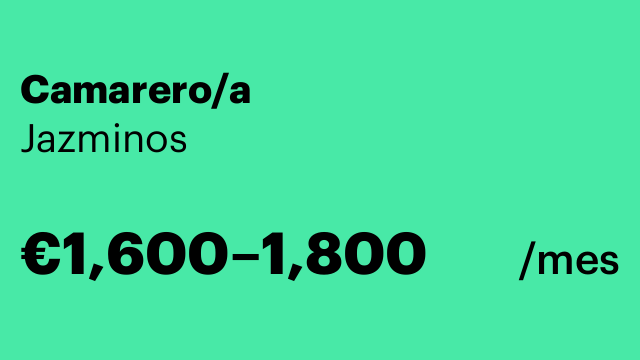Camarero/a