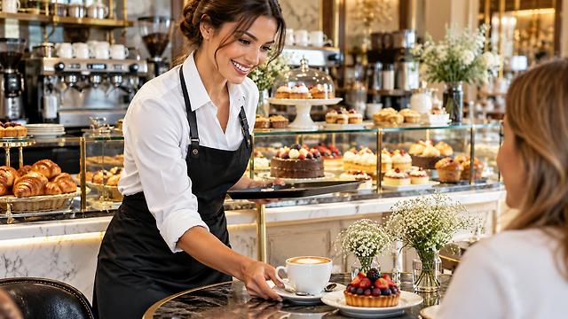 CAMARERA CAFETERIA DEGUSTACION 20  HORAS SEM. TURNO SEGUIDO  DE MAÑANAS