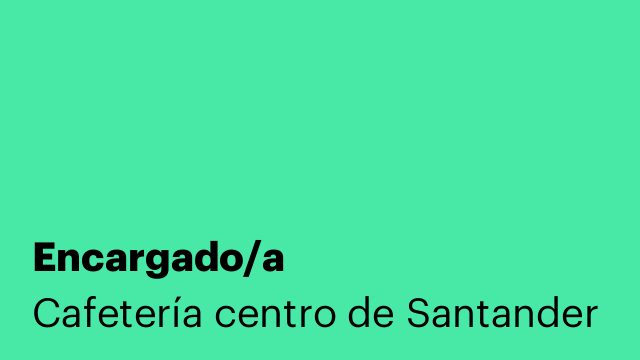 Encargado/a