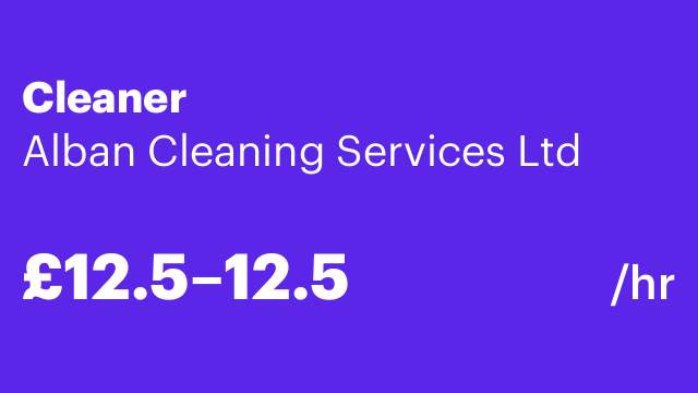 Cleaner