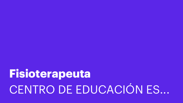 Fisioterapeuta