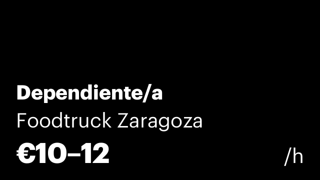 Dependiente/a