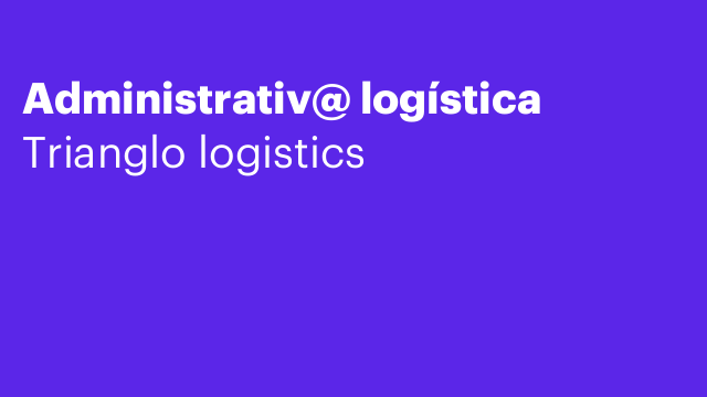 Administrativ@ logística