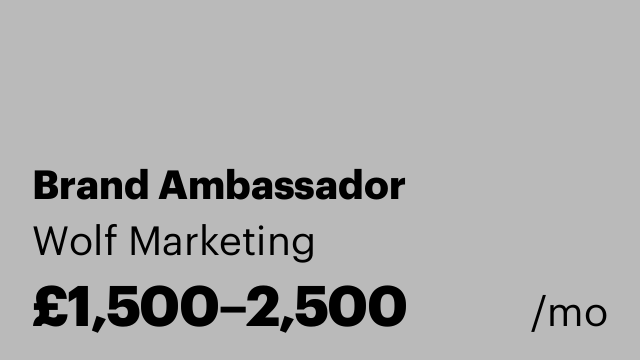 Brand Ambassador