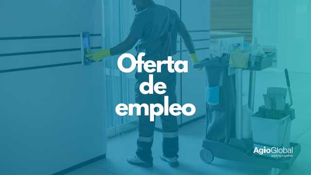 Operario de limpieza Aeropuerto Madrid