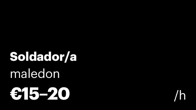 Soldador/a