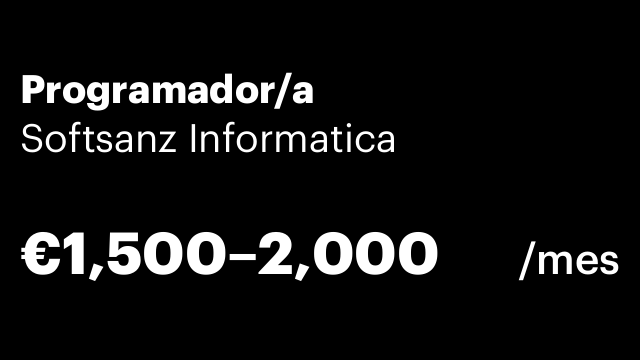 Programador/a