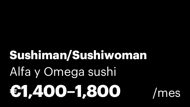 Sushiman/Sushiwoman