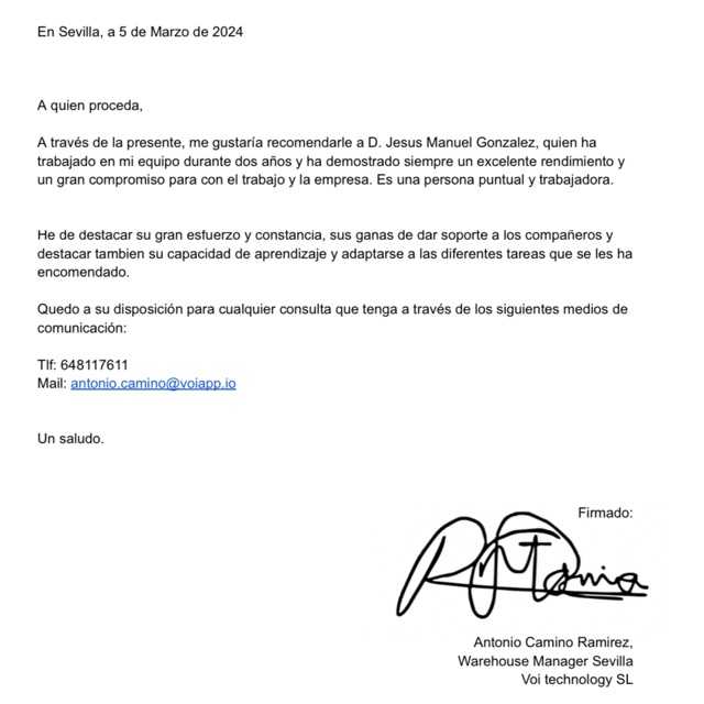 Candidate avatar
