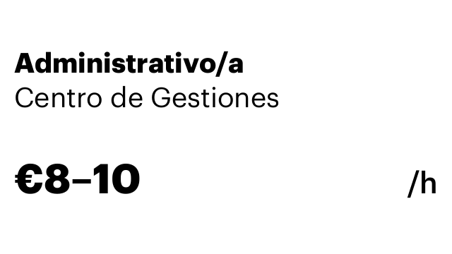 Administrativo/a