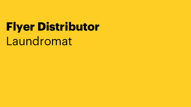 Flyer Distributor