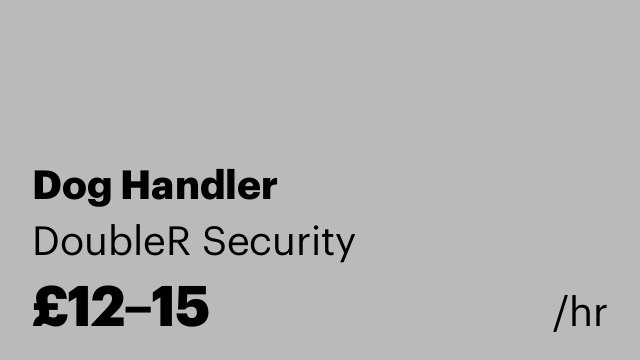 Dog Handler