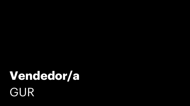 Vendedor/a
