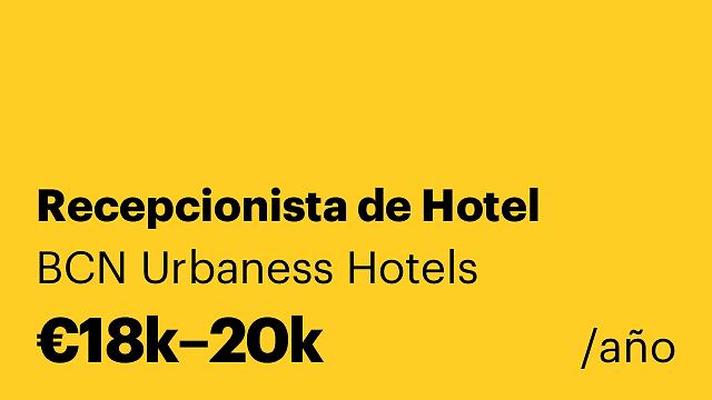 Recepcionista de Hotel