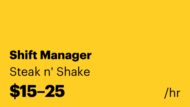 Shift Manager