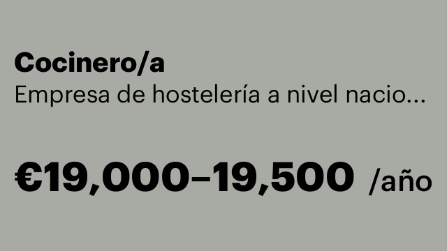 Cocinero/a