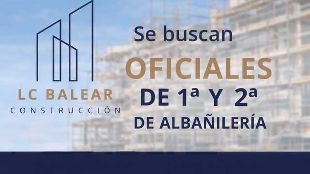 Oficiales 1ª, 2ª y Peones