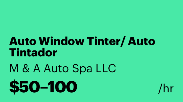 Auto Window Tinter/ Auto Tintador