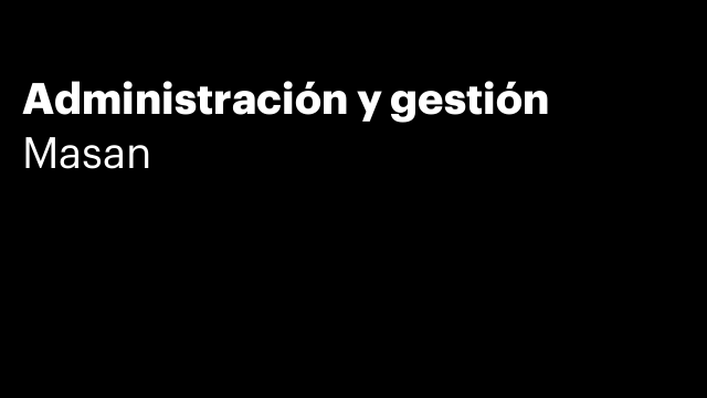 Administración y gestión