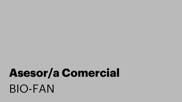 Asesor/a Comercial