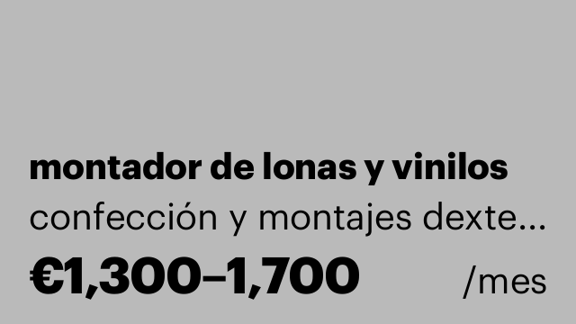 montador de lonas y vinilos