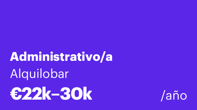 Administrativo/a