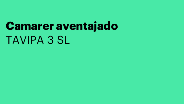Camarer aventajado