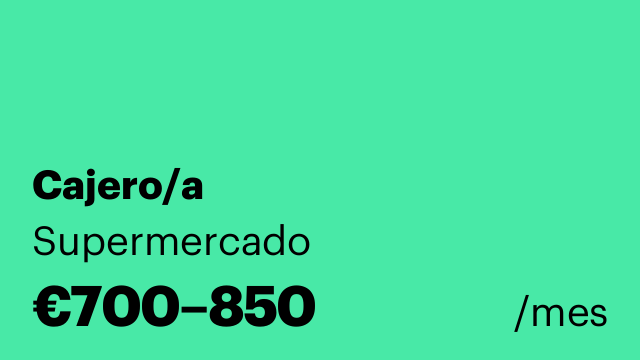 Cajero/a