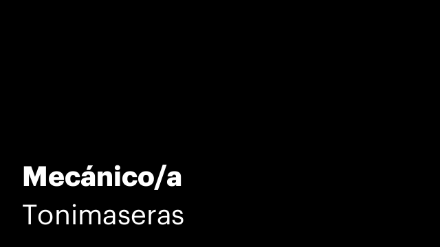 Mecánico/a