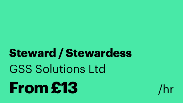 Steward / Stewardess