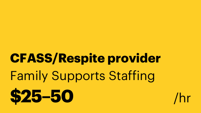 CFASS/Respite provider