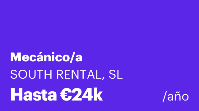 Mecánico/a