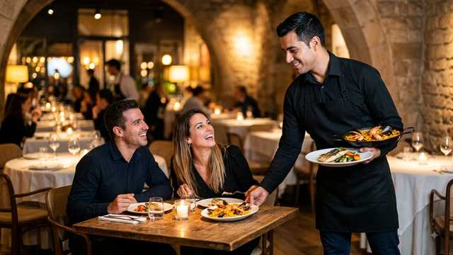 CAMARERO/A DE SALA - 40H - REST COCINA CATALANA GOURMET
