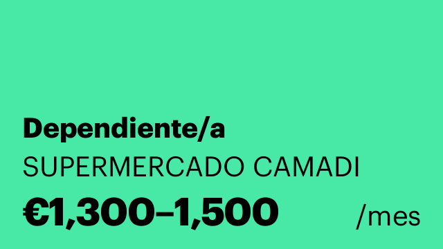 Dependiente/a