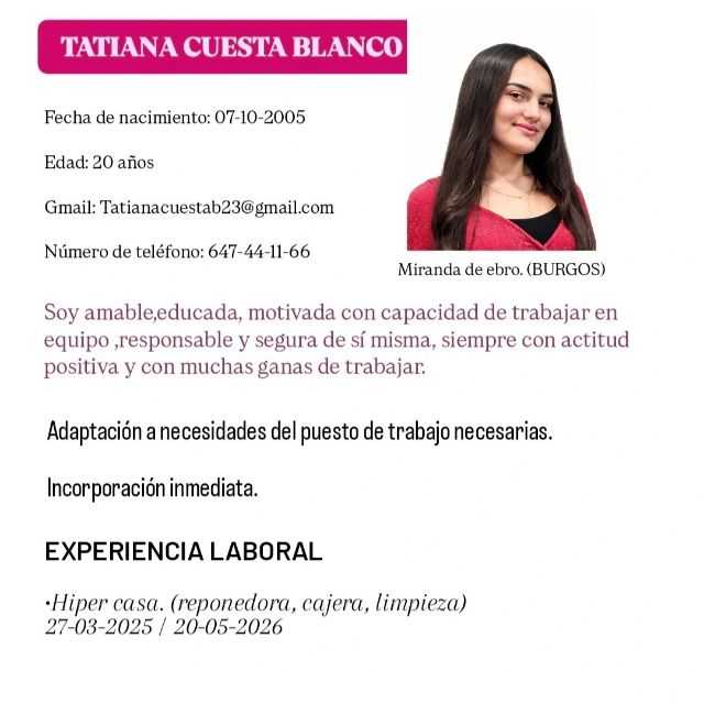 Candidate avatar