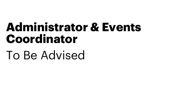 Administrator & Events Coordinator